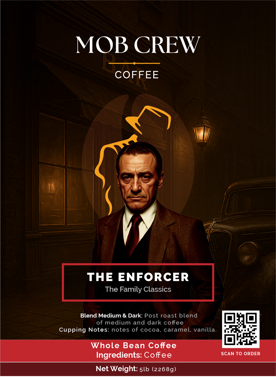 The Enforcer: 5lb Delivering Bold Flavor with a Smooth Finish.