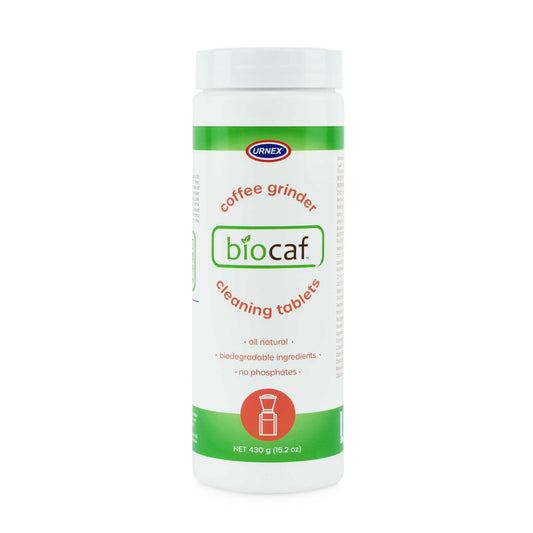 Urnex Biocaf Coffee Grinder Cleaning Tablets – 430 g (15.2 oz)