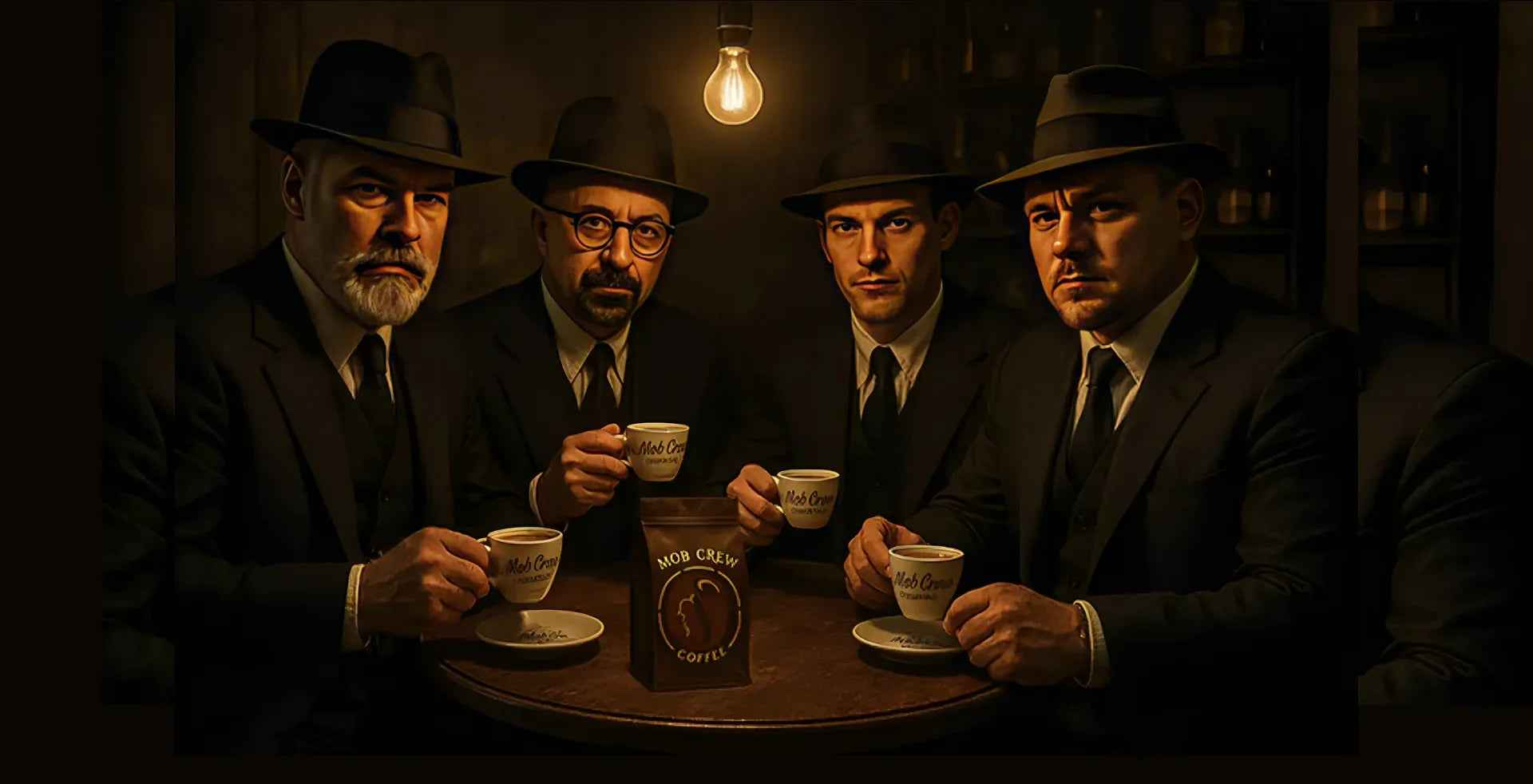 Mob Crew Coffee — specialty coffee roasts and mob-themed streetwear brand