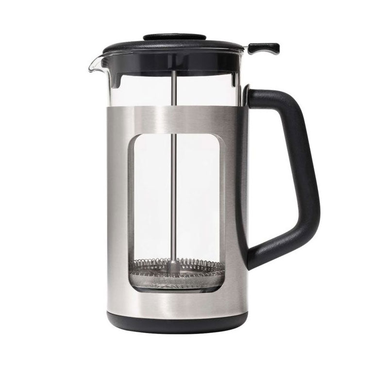 OXO French Press 8-Cup with Grounds Lifter for Perfectly Brewed Coffee